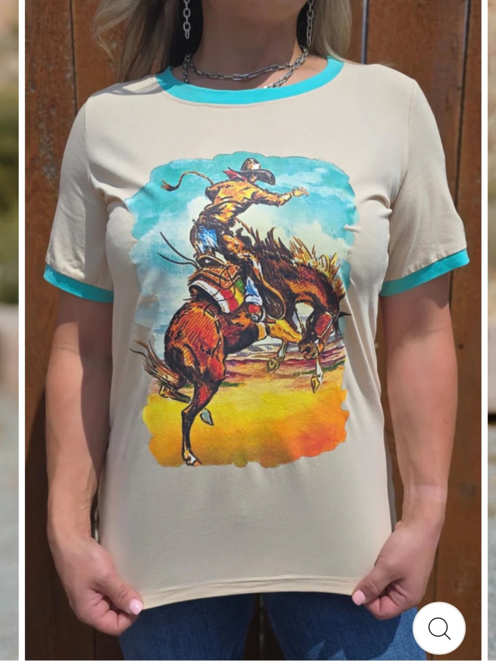 Last Wild Ride Ringer Tee - Picture 1 of 1